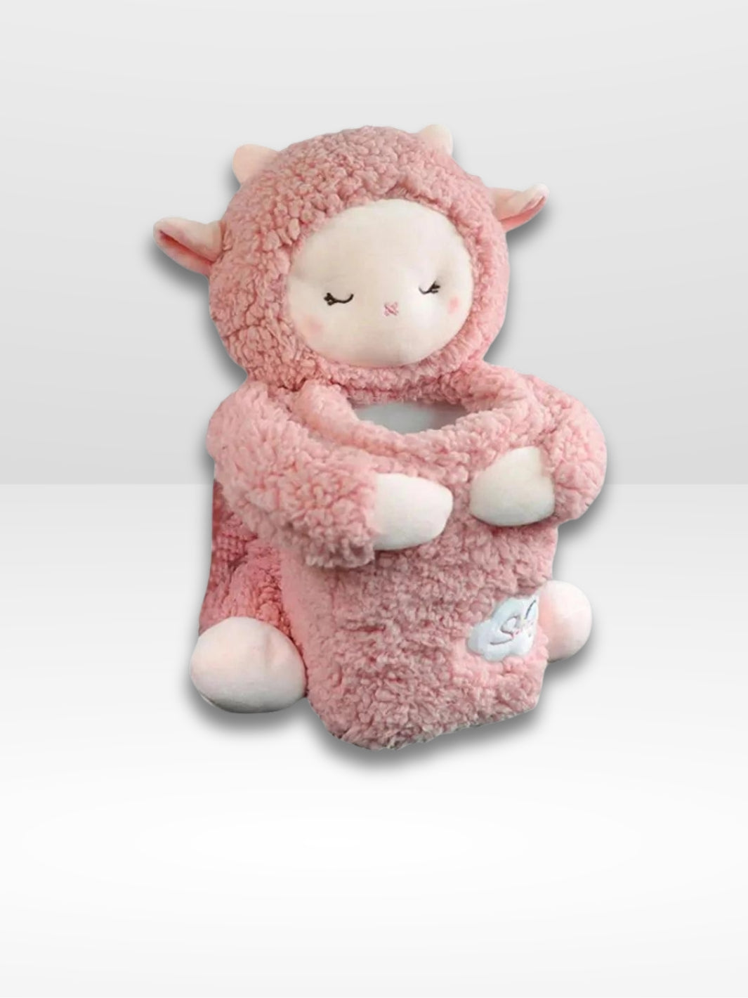 Peluche Agneau Doux pour Voiture - Foivo