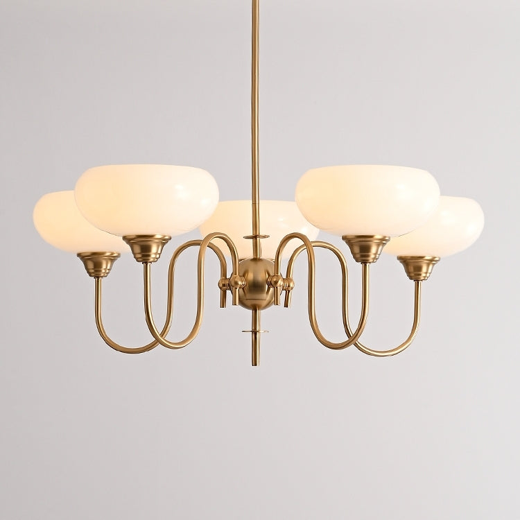 Luminaire Élégant en Verre et Acier – Décoration Intérieure Chic