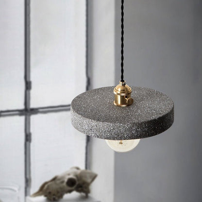 Lampe Suspendue Béton Chic avec Cordon Adjustable