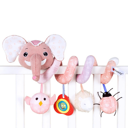 Jouet d'activité pour bébé - Accessoire siège auto et poussette doux