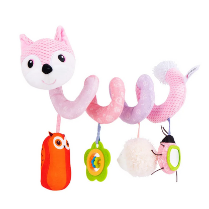 Jouet d'activité pour bébé - Accessoire siège auto et poussette doux