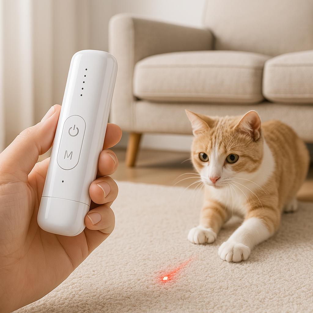 Jouet Laser pour Chat Rechargeable Intéressant - BlxckFR