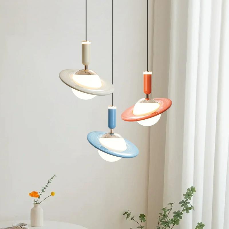Lampe LED Suspendue Originale avec Anneaux Réglables - Foivo