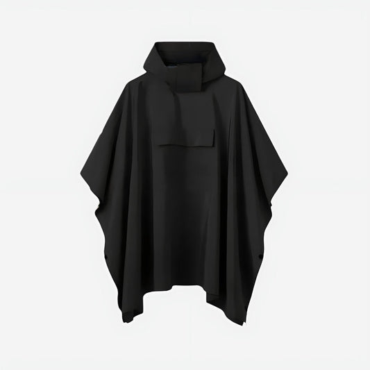 Cape de Pluie Imperméable pour Vélo et Rando - blxckfr