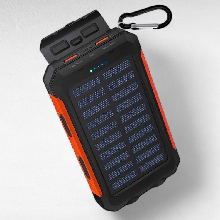 Batterie Solaire Étanche Chargeur Portable - BlxckFR