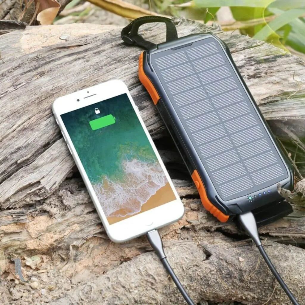 Batterie Solare Charge Rapide Étanche pour Extérieur - BlxckFR