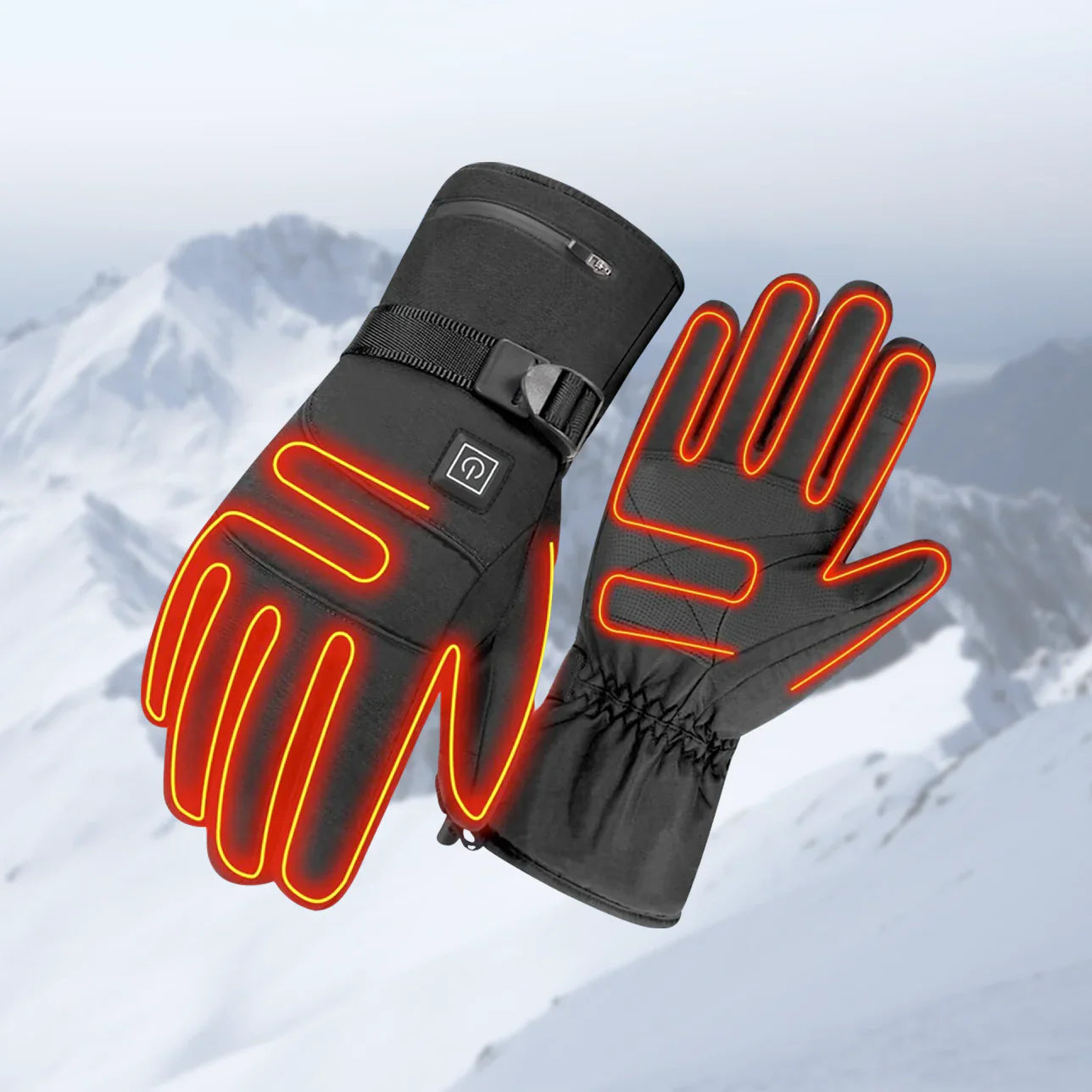 Gants Électriques Chauds pour Hiver - blxckfr