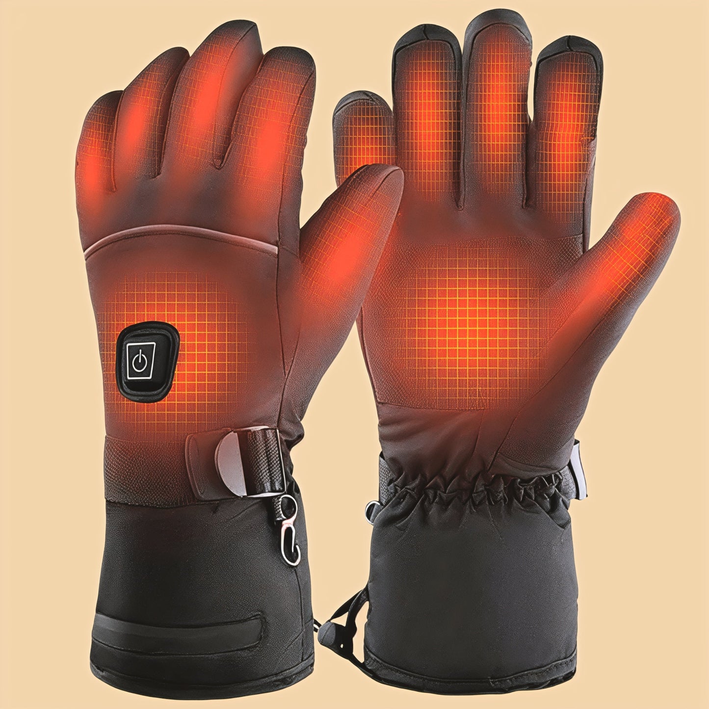 Gants Chauffants Électriques Hiver Réchargeables - BlxckFR