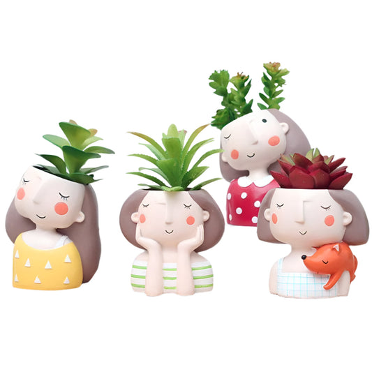 Jardinière Décorative Pour Succulentes 2 en 1 - BlxckFR
