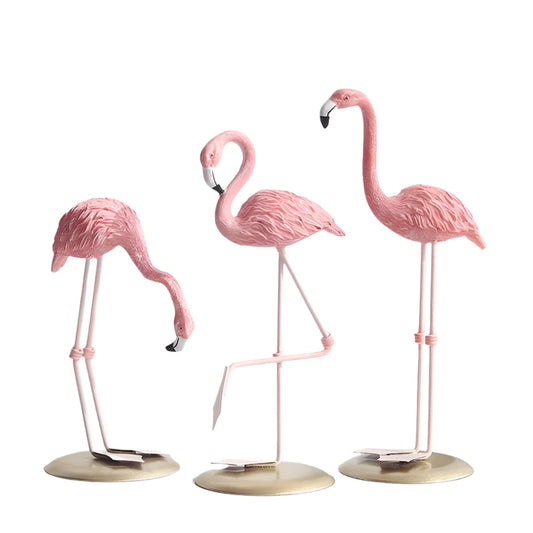 Décoration Jardin Flamant Rose Élégant - BlxckFR