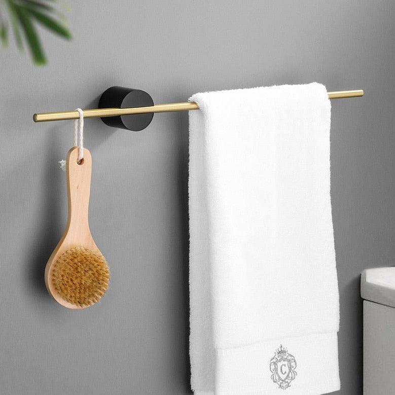 Étagère Serviettes Design Métal Chromé