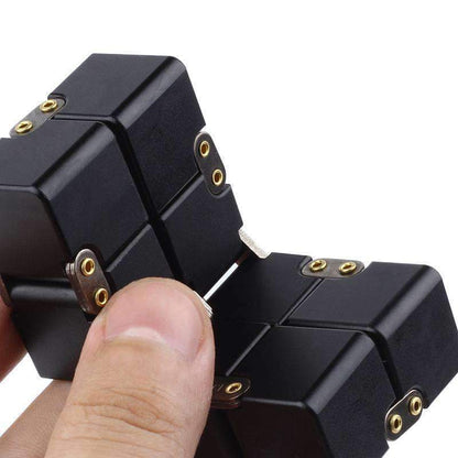 Jouet Anti-Stress Métal Portatif pour Enfants et Adultes