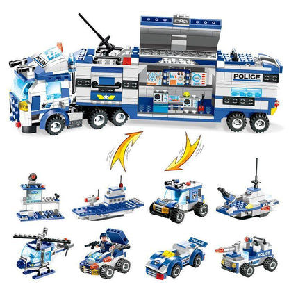 Jeux de Construction SWAT Police pour Enfants Aventuriers