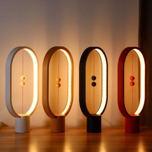Lampe de Table en Bois avec Interrupteur Magnétique - BlxckFR