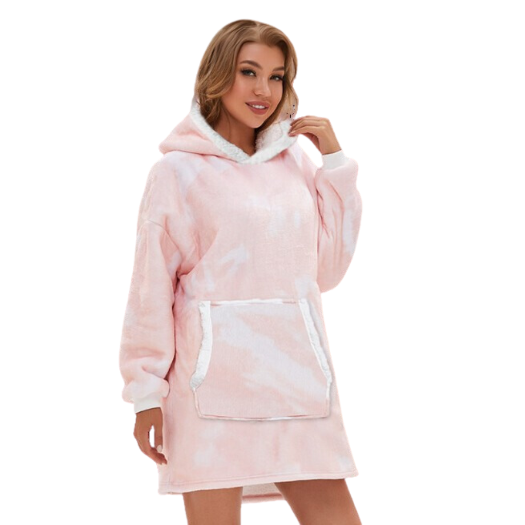 Plaid Capuchon Doublure Polaire