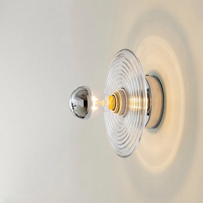 Lampe Murale Élégante en Verre – Style Rétro avec LED Moderne - Foivo