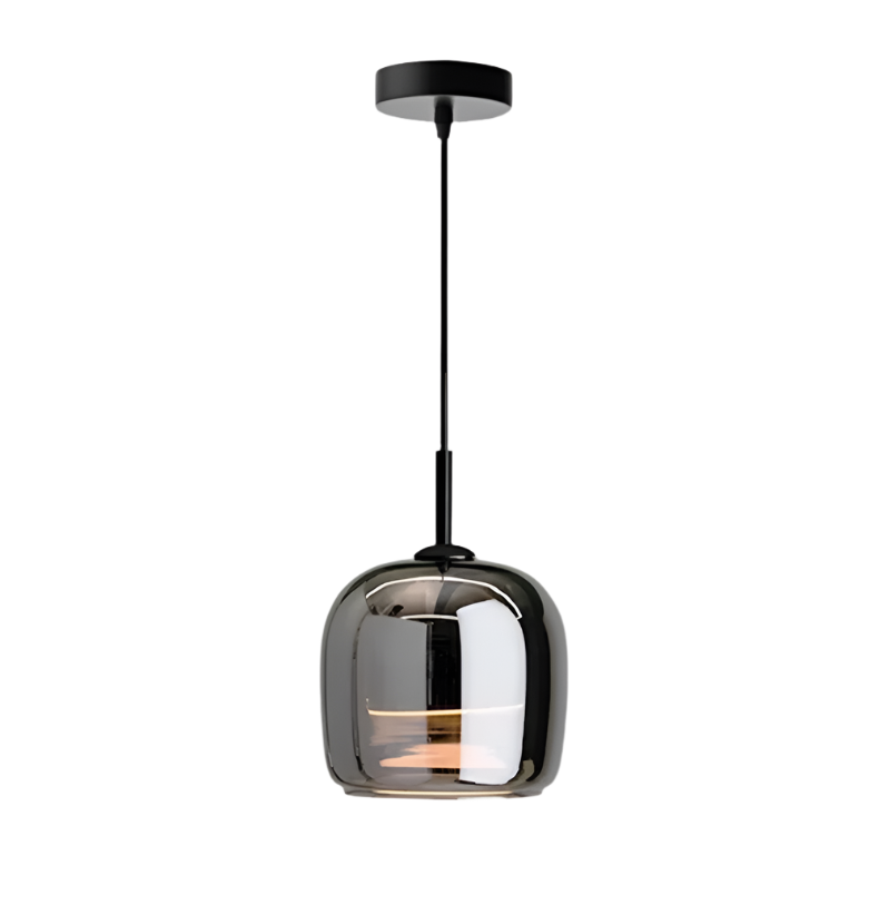 Lampe Suspendue Moderne Noir Élégant LED