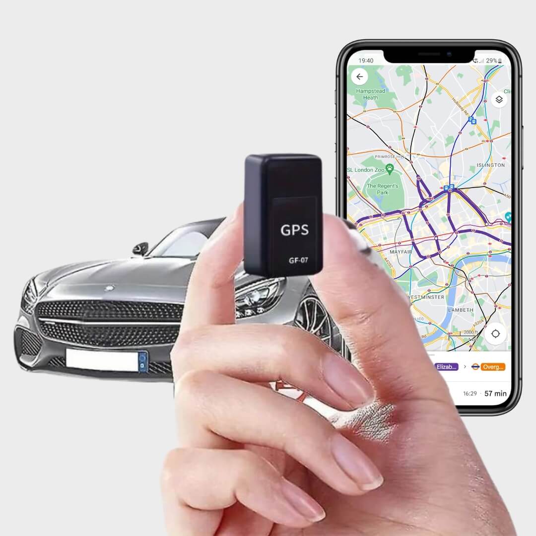 Traceur GPS Auto Compact En Temps Réel - BlxckFR