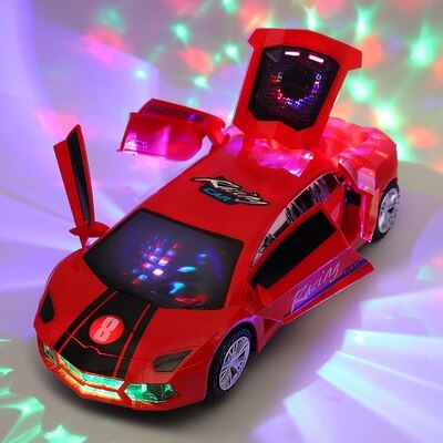 Voiture de Course à 360° Tordue
