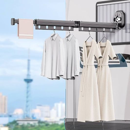 Étendoir à Linge Pliable et Réglable - BlxckFR