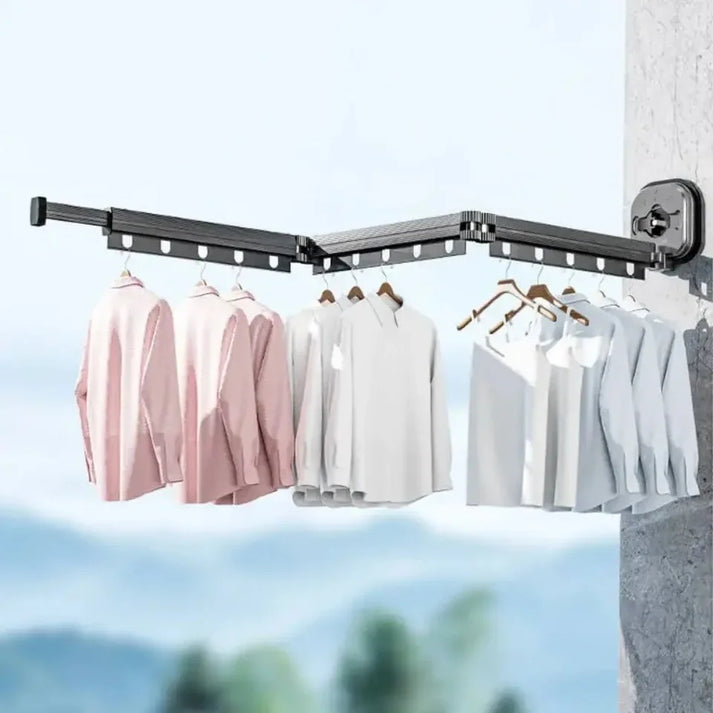 Étendoir à Linge Pliable et Réglable