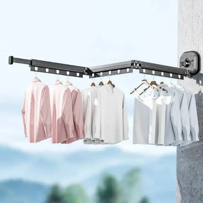 Étendoir à Linge Pliable et Réglable