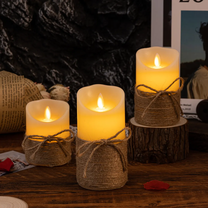 Bougies LED à Effet Flamme Dansante