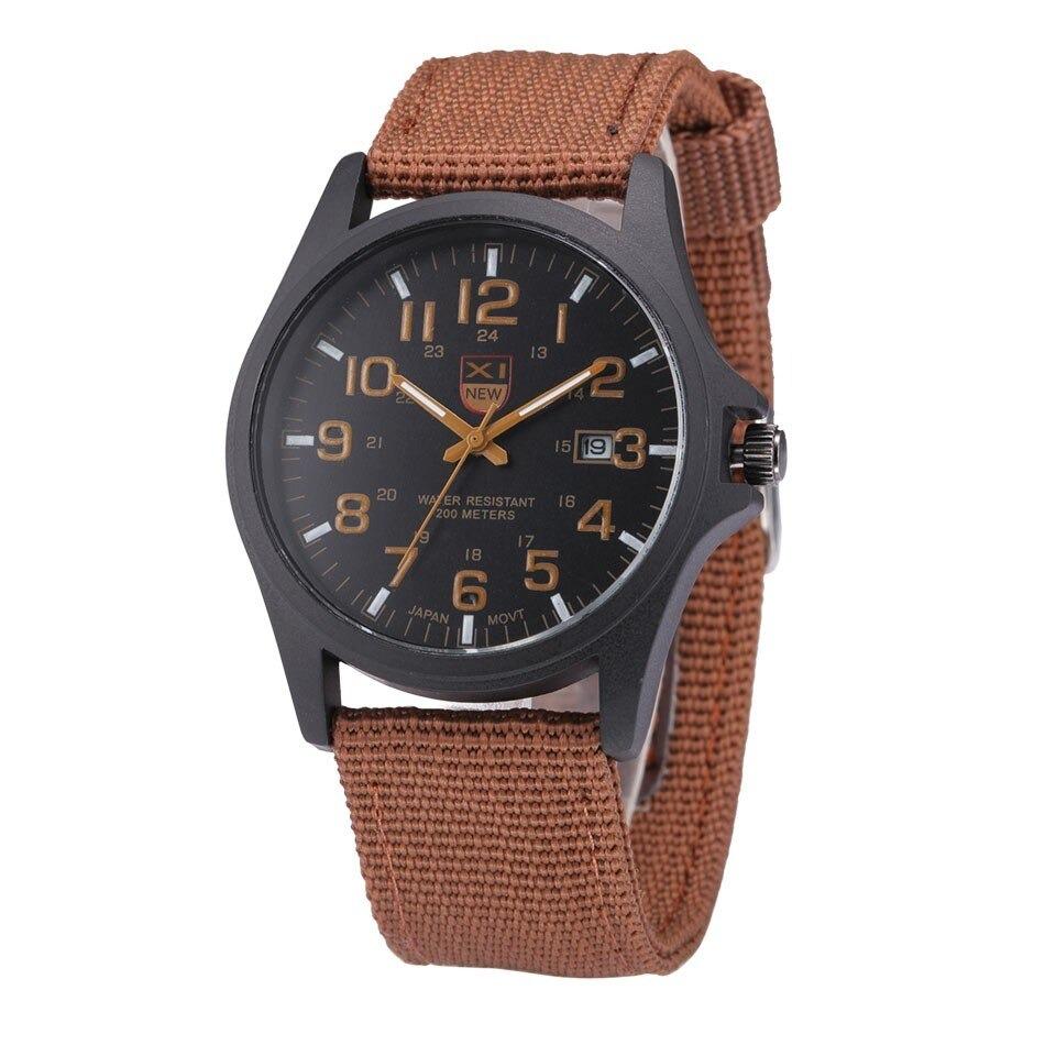 Montre Étanche de Sport Extérieur Style Militaire