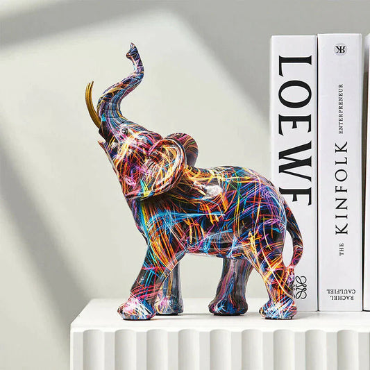 Éléphant Décoration Murale Moderne - BlxckFR