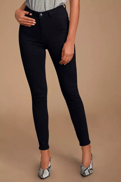 Lily - Collants Jeans Élégants