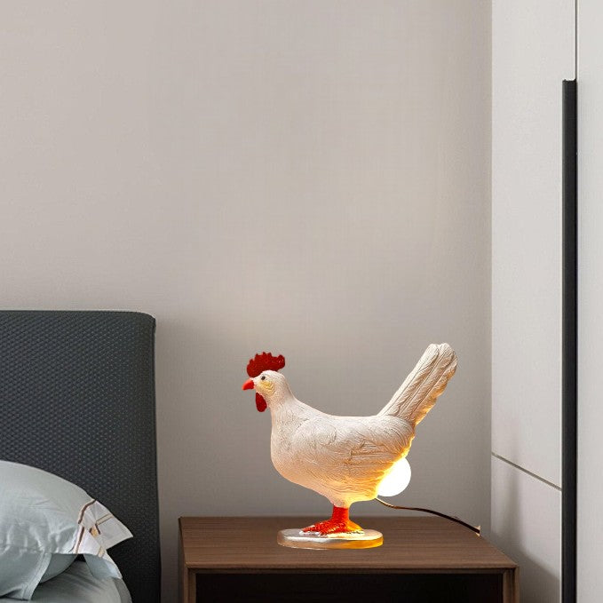Lampe de Table Animalière en Résine LED Douce - BlxckFR