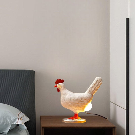 Lampe de Table Animalière en Résine LED Douce - BlxckFR