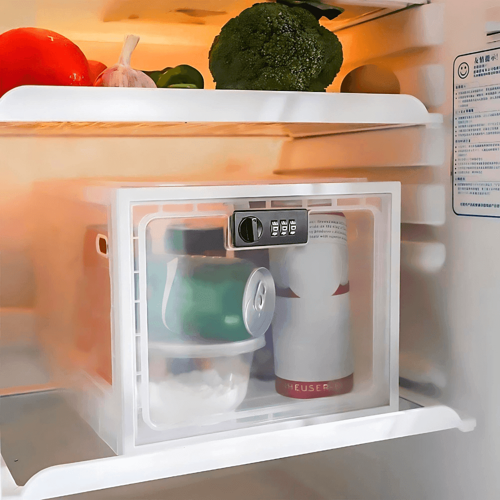 Boîte de Stockage Alimentaire Transparente Fermée