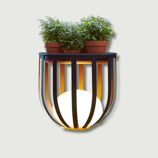 Lampe Jardin Solaire Élégante | Éclairage Extérieur Économe - Foivo