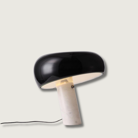Lampe de Table en Pierre | Chic et Éclairage Doux - Foivo