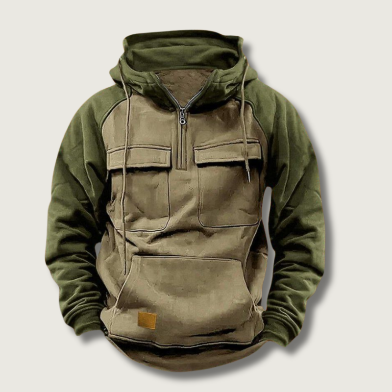 Sweat à Capuchon Polaire pour Extérieur | Douillet et Fonctionnel avec Poches - Foivo