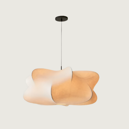 Lampe Suspendue Japonaise en Soie Chic - Foivo