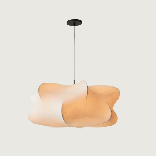 Lampe Suspendue Japonaise en Soie Chic - Foivo