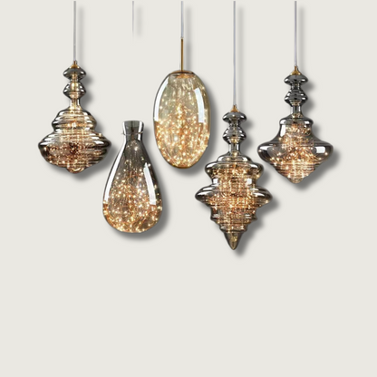Lampe Plafond Noire Élégante Moderne - Foivo