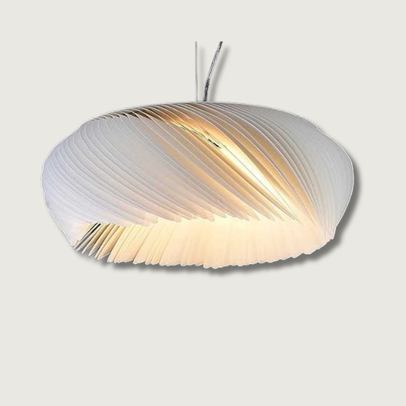 Lampe Suspendue en Verre Transparent Élégante - Foivo