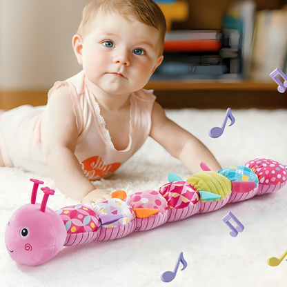Jouet Chenille Musicale Doux pour Bébé