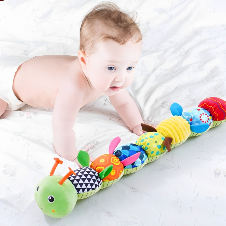 Jouet Chenille Musicale Doux pour Bébé - BlxckFR