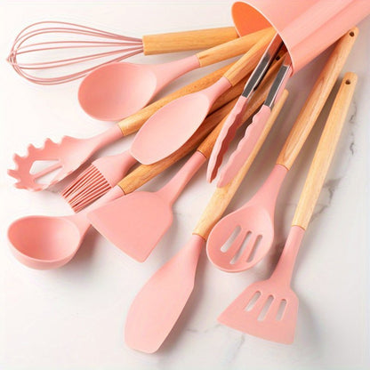 Ustensiles de Cuisine Silicome Anti-Adhésif