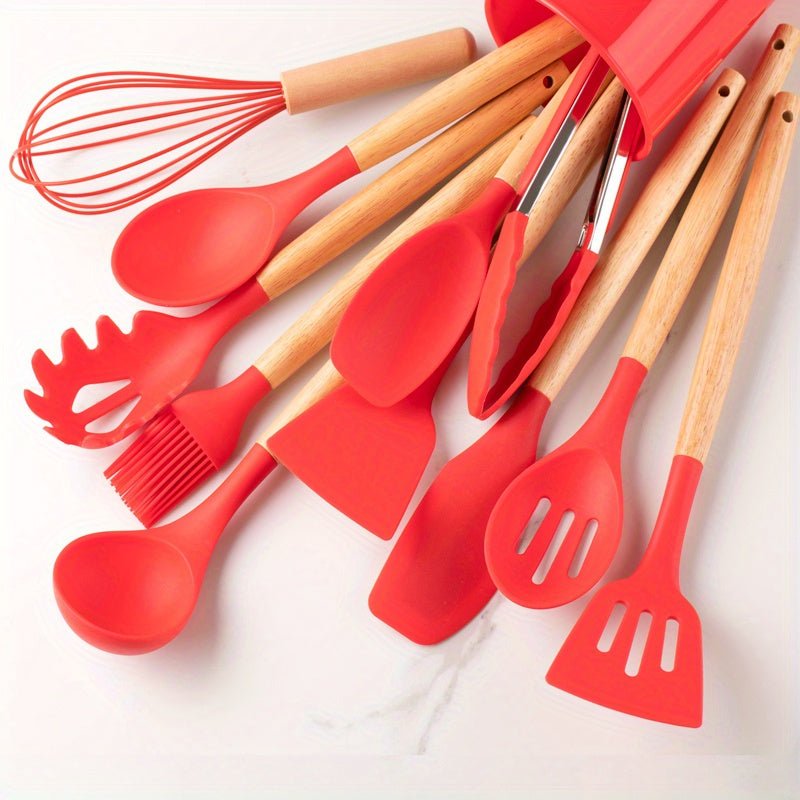 Ustensiles de Cuisine Silicome Anti-Adhésif
