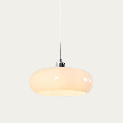 Lampe Suspension Verre Élégante Design Rétro