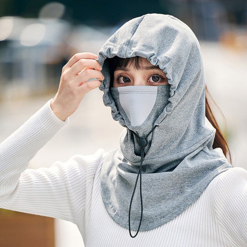 Masque Facial Sport avec Capuche et Cache-Cou