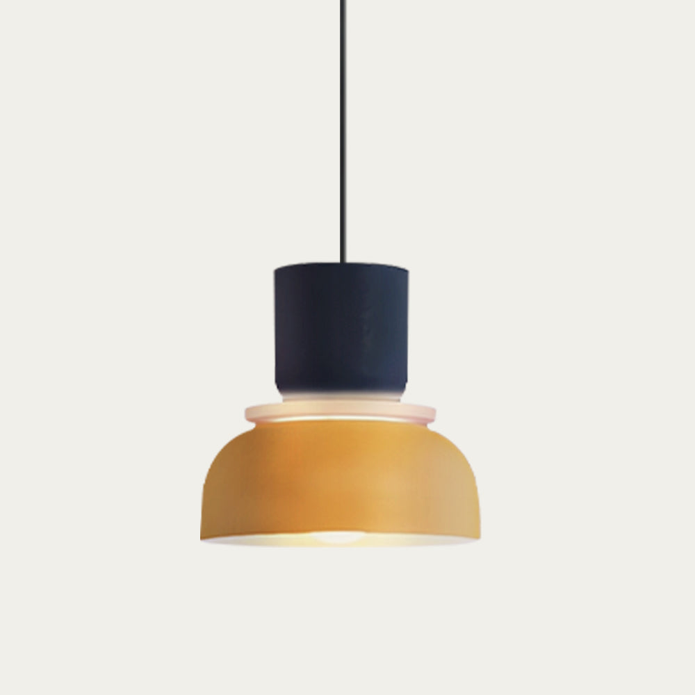 Suspension Élégante en Verre - Lumière Chaude avec Style Scandi