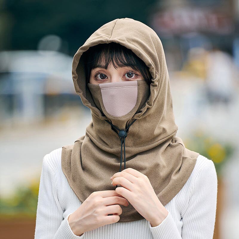 Masque Facial Sport avec Capuche et Cache-Cou