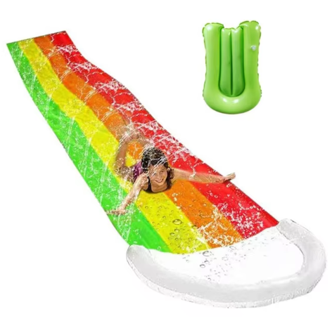 Glijbaan Gonflable pour Enfants - Plaisir d'Été dans Votre Jardin - BlxckFR