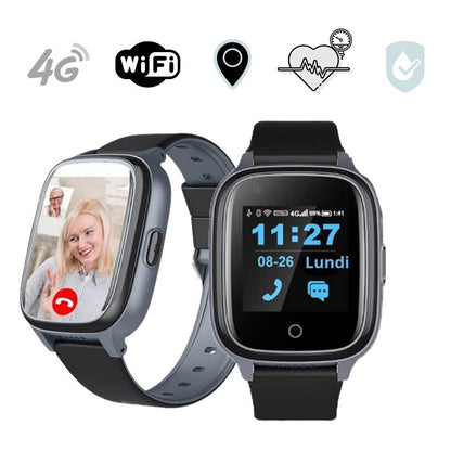 Montre GPS Sécurité Senior Anti-Chute 4G - Foivo